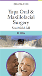 Mobile Screenshot of michiganoralsurgery.com